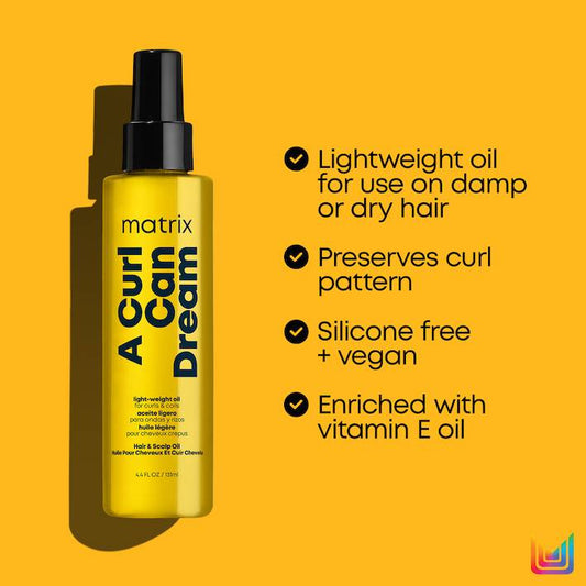 Huile pour CHEVEUX FRISÉS A curl can dream