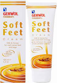 Crème pour les PIEDS au miel et lait Soft Feet