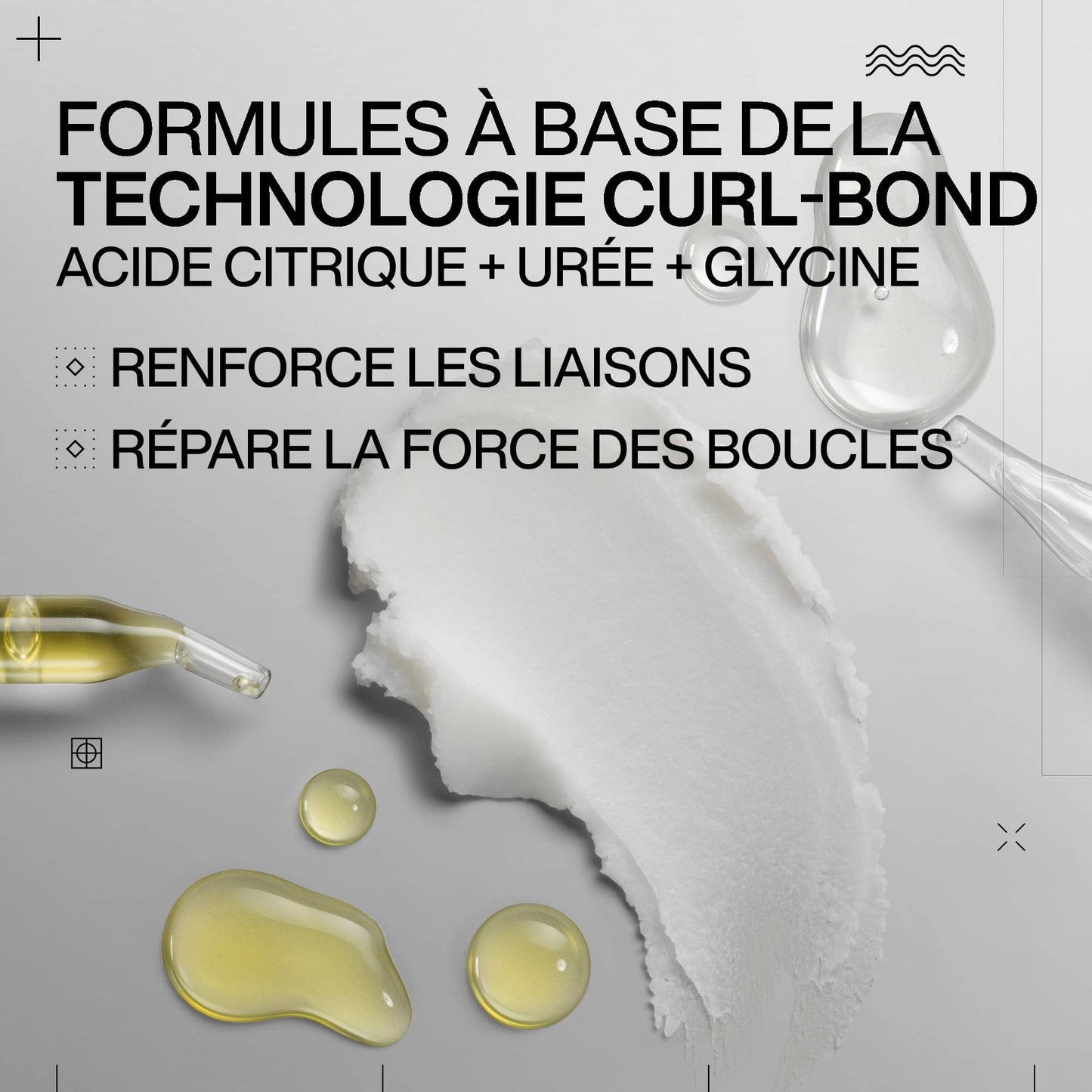 Soin sans rinçage pour BOUCLES acidic bonding