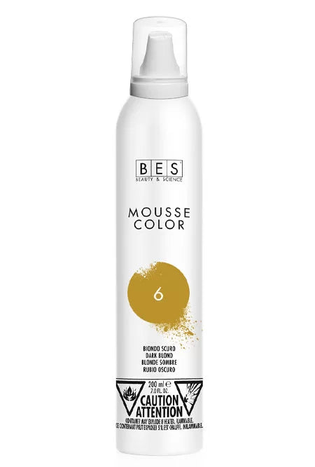 Mousse COLORÉE pour cheveux blancs