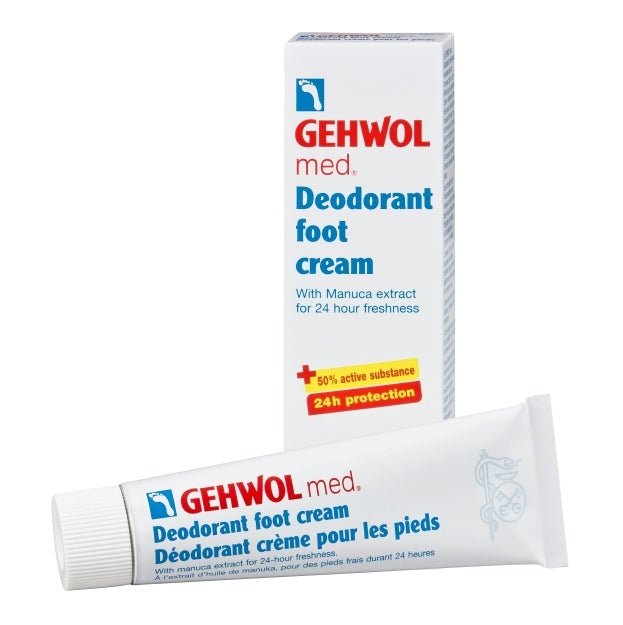 Déodorant crème pour les pieds