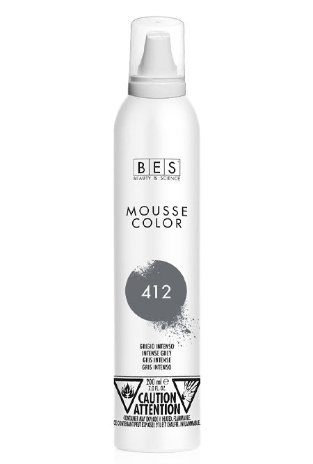 Mousse COLORÉE pour cheveux blancs
