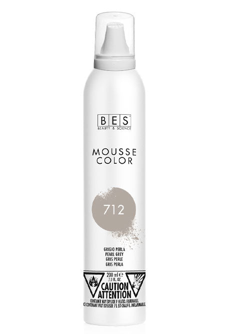 Mousse COLORÉE pour cheveux blancs