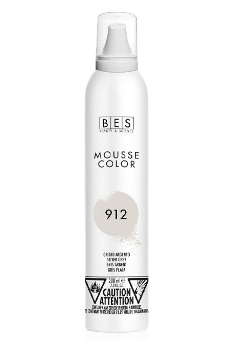 Mousse COLORÉE pour cheveux blancs